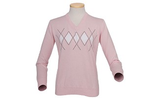 PGA Tour Ladies Diamond Knit Pullover