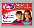 Calpol Six Plus Sugar Free Suspension Sachets