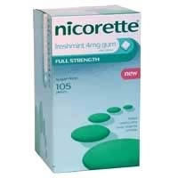 Nicorette 4mg Freshmint flavour 105 pack - save