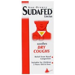 Sudafed Linctus Dry Coughs 100ml