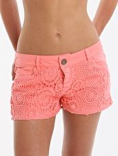 Phax, 1295[^]272850 Essential Lace Front Short - Coral