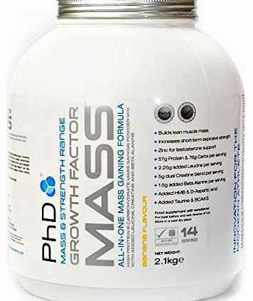 PhD Growth Factor Mass Banana 2.1 kg