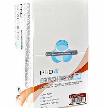 PHD Brownie Pack of 12 Double Chocolate Protein