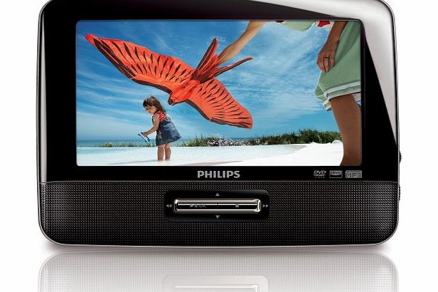 PHI PD7002 7`` Portable DVD Player with Car Adapter 
