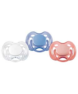 AVENT 6-18m Freeflow Soothers - Pack of 2