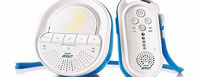 Philips AVENT DECT Baby Monitor SCD505/01 with Light and Lullabies