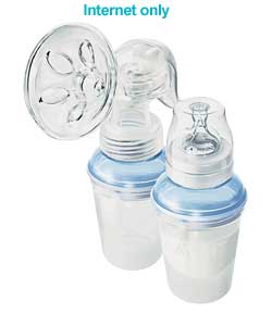 AVENT ISIS Manual Breast Pump - VIA Storage System