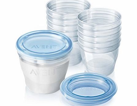 Philips AVENT SCF612/10 VIA Breast Milk Storage Cups