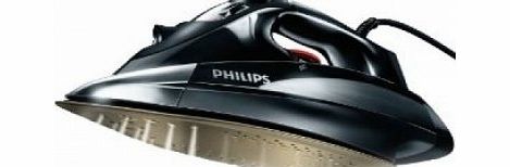 Philips Azur GC4890/02 Steam Iron with Anodilium Technology Soleplate, 2600 Watt - Black