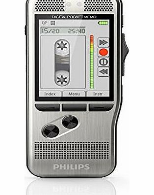 Philips DPM7200 Digital Pocket Memo with Slide Switch Operation