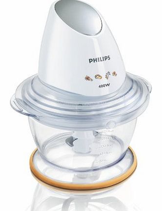 Philips Food Processor 400W 1Lt Funzionam.A Pressure White