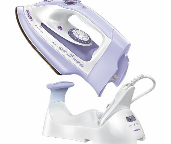 Philips GC4810/02 Azur FreeMotion Cordless Steam Iron - Pearl/ Lilac