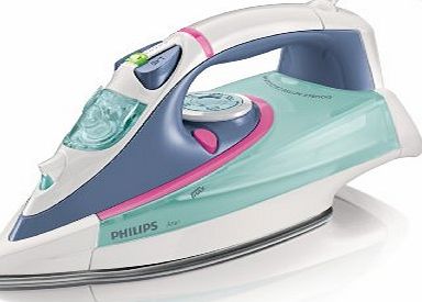 Philips GC4860/25 Azur Steam Iron with Safety Auto Off and Heat Resistant Storage Box, 350 ml, 2600 Watt - Multi-Coloured