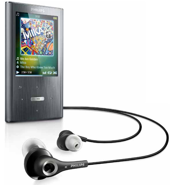 Philips GoGear Ariaz 16GB MP3 Player BLACK