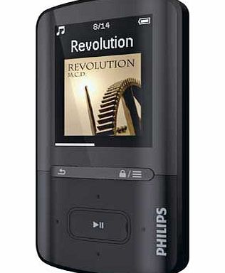 Philips GoGear VIBE 8gb MP3/MP4 Player - Black