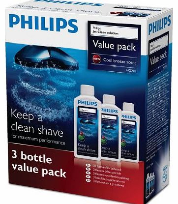 Philips Jet Clean Solution with Cool Breeze Scent 900ml Pack of 3