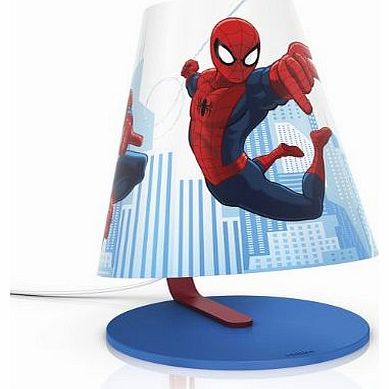 Marvel Spider-Man Childrens Table Lamp - 1 x 4 W Integrated LED