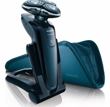 Philips SensoTouch RQ1250 GyroFlex 3D Rotary Rechargeable Shaver with Travel Pouch