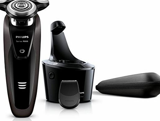 Philips Series 9000 Wet amp; Dry Mens Electric Shaver S9031/26 with Precision Trimmer and SmartClean System