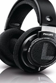 Philips SHP9500/00 Circumaural Head-band Black headphone - headphones (Circumaural, Head-band, 12 - 35000 Hz, Neodymium, Open, 3.5 mm (1/8``)   6.35 mm (1/4``))