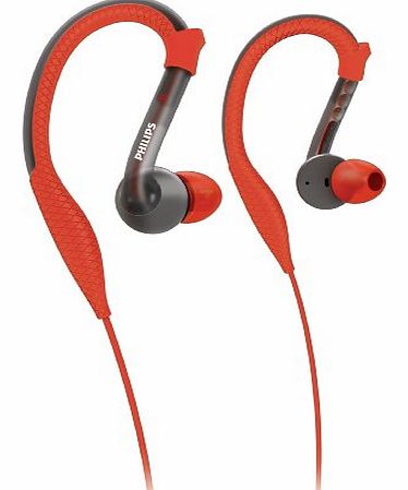 Philips SHQ3200/10 ActionFit Washable Ultra Light Sports Headphones - Earhooks (New for 2013)