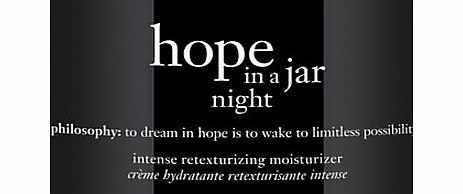 Philosophy Hope in a Jar Night Cream, 60 ml