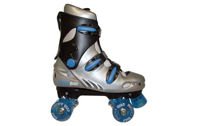 phoenix Quad Skates - Blue - Size 12 Jnr