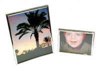 Silver-plated frame- 7x5