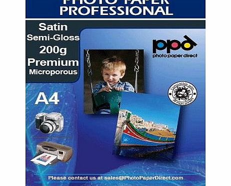 A4 Inkjet Photo Premium Glossy Paper - 200gsm X 100 Sheets