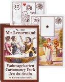 Mlle Lenormand Cartomancy Deck Cards with Instructions in 3 Languages
