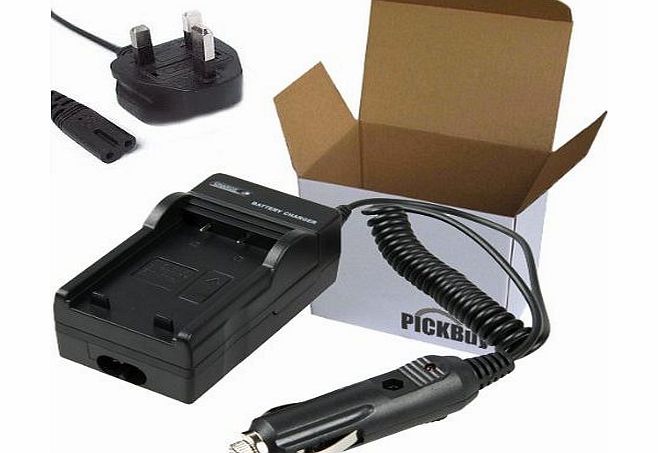 PicknBuy KLIC-7003 Charger for KODAK KLIC-7003 battery compatible Digital Camera KODAK EasyShare M381, M420, Z950 M / MD Cameras M380 V Cameras V1003, V803 with Car adapter and UK Power cord