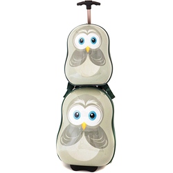 Picture Case Owl Small 17.5` Case and Backpack Set