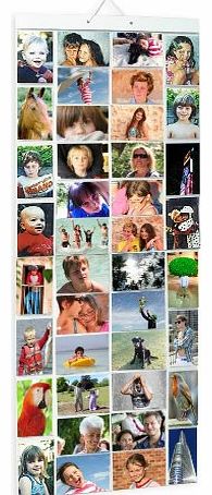 Picture Pockets Mega (Size AA) Hanging Photo Gallery - 80 photos in 40 pockets (reversible) Flat Pack