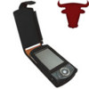 Luxury Leather Case for HTC P3300/XDA Orbit/MDA Compact III - Black