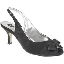 Female Pcslip801 Textile Upper Comfort Sandals in Black
