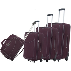 Pierre Cardin Wave 71/60/50/45cm 4 Piece Luggage Set
