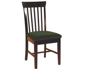Pigalle mahogany upholstered dining chairs