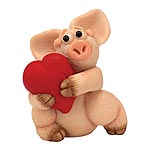 Piggin Hearts For You Ornament