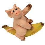 Piggin Top Banana Ornament