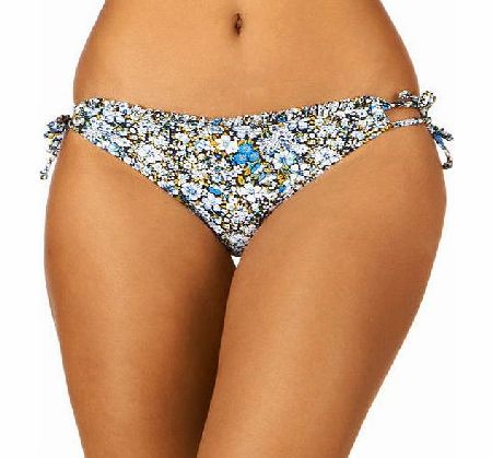 Piha Womens Piha Heather Loop Front Bikini Bottom -