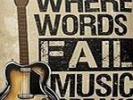 Piillow Where Words Fall Music Speaks Quote Throw Pillow Case Vintage Cushion Cover Guitar Pillowcase 20x20 Twin Sides