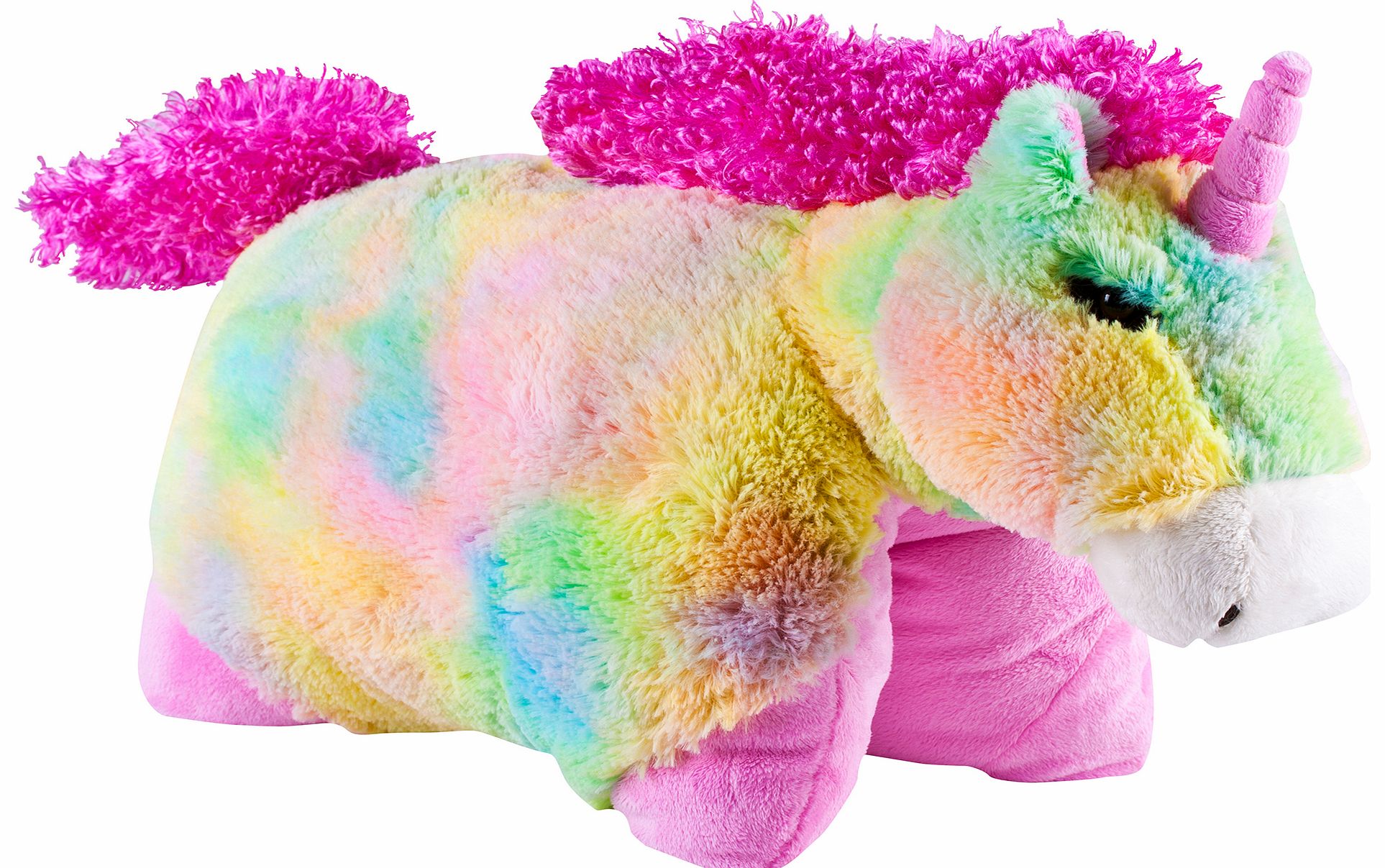 Rainbow Unicorn Fantasy Pillow Pet 18`