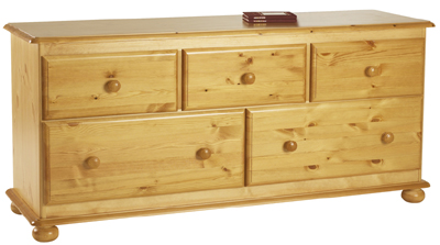 Bed End 3 over 2 Chest of Drawers Corndell