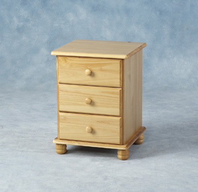 PINE BEDSIDE CHEST SOL