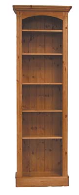 BOOKCASE 78IN x 25.5IN OLD MILL