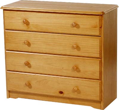 pine CHEST 4 DRAWER CALEDONIAN