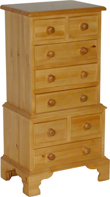 pine CHEST OF DRAWERS SHAKESPEARE