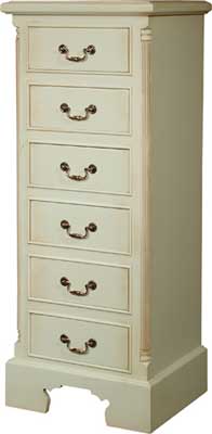 CHEST OF DRAWERS TALL 6 DRAWER GROSVENOR