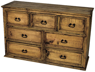 CHEST OF DRAWERS WIDE 7DRAWERS SANTA CLARA