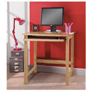 Pine Compact Desk, Natural